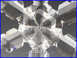 Swarovski Austria Crystal 1992 ANNUAL STAR CHRISTMAS ORNAMENT SNOWFLAKE Box