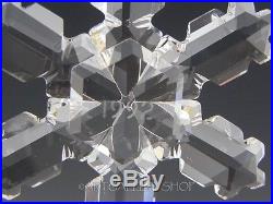 Swarovski Austria Crystal 1992 ANNUAL STAR CHRISTMAS ORNAMENT SNOWFLAKE Box