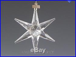 Swarovski Austria Crystal 1993 ANNUAL STAR CHRISTMAS ORNAMENT SNOWFLAKE Box