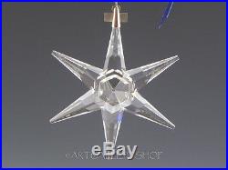 Swarovski Austria Crystal 1993 ANNUAL STAR CHRISTMAS ORNAMENT SNOWFLAKE Box
