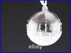 Swarovski Austria Crystal 5268012 CHRISTMAS BALL ORNAMENT SET A. E. 2017 Mint Box