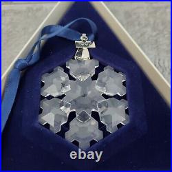 Swarovski Austrian Crystal 1994 Annual Christmas Holiday Ornament With Box, COA