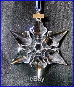 Swarovski Austrian Crystal 2000 Annual Christmas Holiday Snowflake Ornament MIB