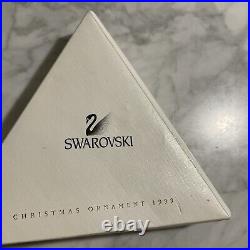Swarovski CRYSTAL ORNAMENT SNOWFLAKE 1999 With Orig Box And COA