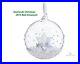 Swarovski Christmas Ball 2014 Ornament Limited Crystal 5059023 Retired