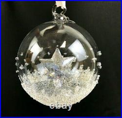 Swarovski Christmas Ball Annual Christmas Ornament 2014 with Box, Papers 5059023