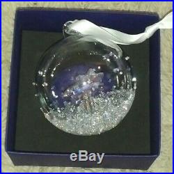 Swarovski Christmas Ball Bauble Crystal Glass Shooting Star Ornament