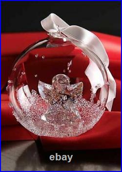 Swarovski Christmas Ball Ornament 2015 Limited Crystal 5135821 Retired