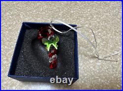 Swarovski Christmas Candy Cane Crystal Ornament #5223610 NEW IN BOX SUPER RARE