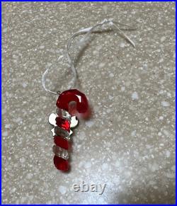 Swarovski Christmas Candy Cane Crystal Ornament #5223610 NEW IN BOX SUPER RARE