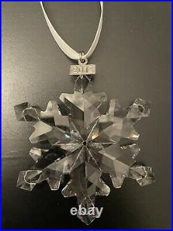 Swarovski Christmas Holiday Star Snowflake Ornament 2012 1125019
