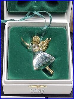 Swarovski Christmas Memories 1996 Crystal Angel Ornament NEW-GENUINE