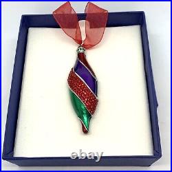 Swarovski Christmas Ornament #1299923 Crystal Seasons Line New Open Box