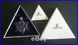 Swarovski Christmas Ornament 2000 Clear 243452 Mint Boxed Retired Rare