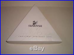 Swarovski Christmas Ornament 2000 Crystal Star snowflake annual edition in box