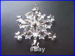 Swarovski Christmas Ornament 2004 Clear 631562 Mint Boxed Retired Rare