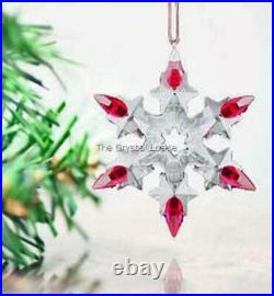 Swarovski Christmas Ornament 2010 Red Tips USA Excl 1074802 Mint Boxed Retired