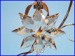 Swarovski Christmas Ornament 2013 gold SCS 5004491
