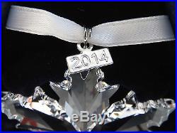 Swarovski Christmas Ornament 2014 (5059026-1, Collectible, Crystal, Snowflake)