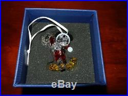 Swarovski Christmas Ornament 5135938 Crystal Disney 2016 Mickey Mouse figurine