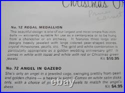 Swarovski Christmas Ornament REGAL MEDALLION #12 Gigantic RARE June Zimonick