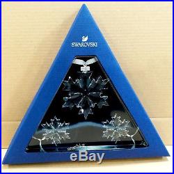 Swarovski Christmas Set 2018, Snowflake Ornament Crystal Authentic MIB 5357983