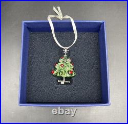 Swarovski Christmas Tree Crystal Ornament Original Box