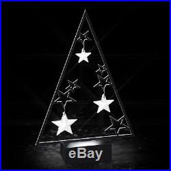 Swarovski Christmas Tree Display And Ornaments Light Up Crystal Mib #5064271