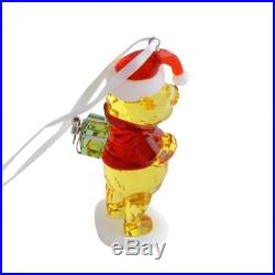 Swarovski Color Crystal Christmas Ornament Disney WINNIE THE POOH #5030561 New