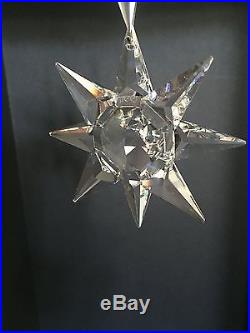 Swarovski Crystal 1991 Snowflake Christmas Ornament RARE! No box/COA
