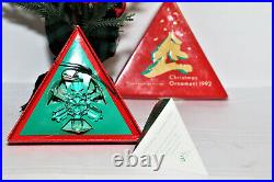 Swarovski Crystal 1992 Christmas Ornament #3022