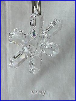 Swarovski Crystal 1992 Snowflake Star Christmas Holiday Ornament Box Mint