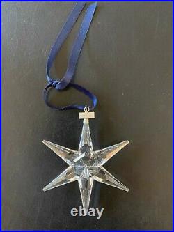 Swarovski Crystal 1993 Annual Snowflake Christmas Ornament with Original Box Mint