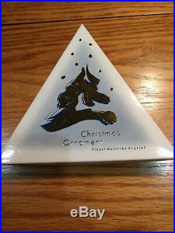Swarovski Crystal 1993 Annual Snowflake Ornament Christmas EUC in Original Box