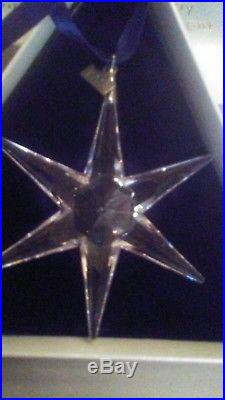 Swarovski Crystal 1993 Annual Star Edition Christmas Xmas Holiday Ornament
