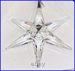 Swarovski Crystal 1993 Christmas Ornament Snowflake with Original Box