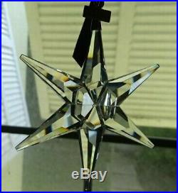Swarovski Crystal 1993 Large Snowflake Christmas Ornament In Original Box