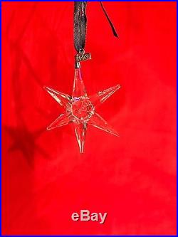Swarovski Crystal 1993 Snowflake Star Annual Christmas Holiday Ornament