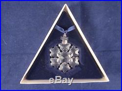 Swarovski Crystal 1994 Christmas Holiday Ornament Star Snowflake EXCELLENT BOX