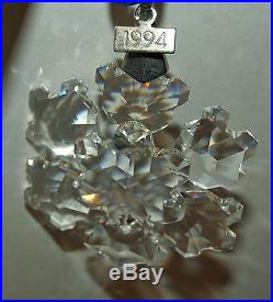 Swarovski Crystal 1994 Christmas Ornament