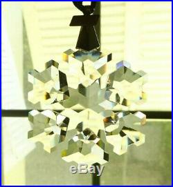 Swarovski Crystal 1994 Large Snowflake Christmas Ornament In Box