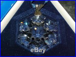 Swarovski Crystal 1994 Snowflake Annual Holiday Christmas Ornament Mint in Box