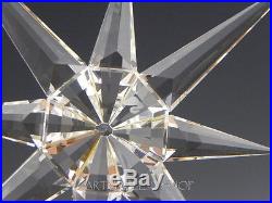 Swarovski Crystal 1995 ANNUAL STAR CHRISTMAS ORNAMENT SNOWFLAKE Mint Box COA