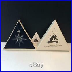 Swarovski Crystal 1995 Christmas Ornament Mint In Box + Certificate S2992