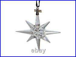 Swarovski Crystal 1995 Christmas Ornament Star 3 With Box