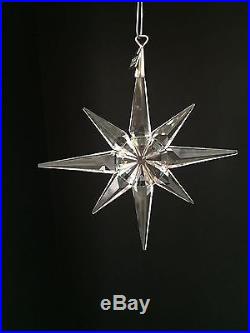 Swarovski Crystal 1995 Snowflake Star Christmas Ornament