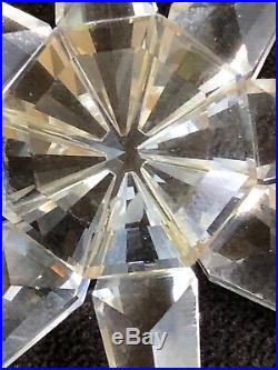 Swarovski Crystal 1995 Star Snowflake Christmas Ornament