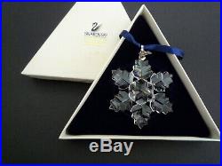 Swarovski Crystal 1996 Christmas Holiday Ornament Decoration in Box, 199734