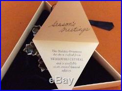 Swarovski Crystal 1996 Christmas Ornament Star Snowflake A 9445 NR 960 001