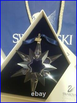 Swarovski Crystal 1997 Annual Christmas Ornament Star Snowflake